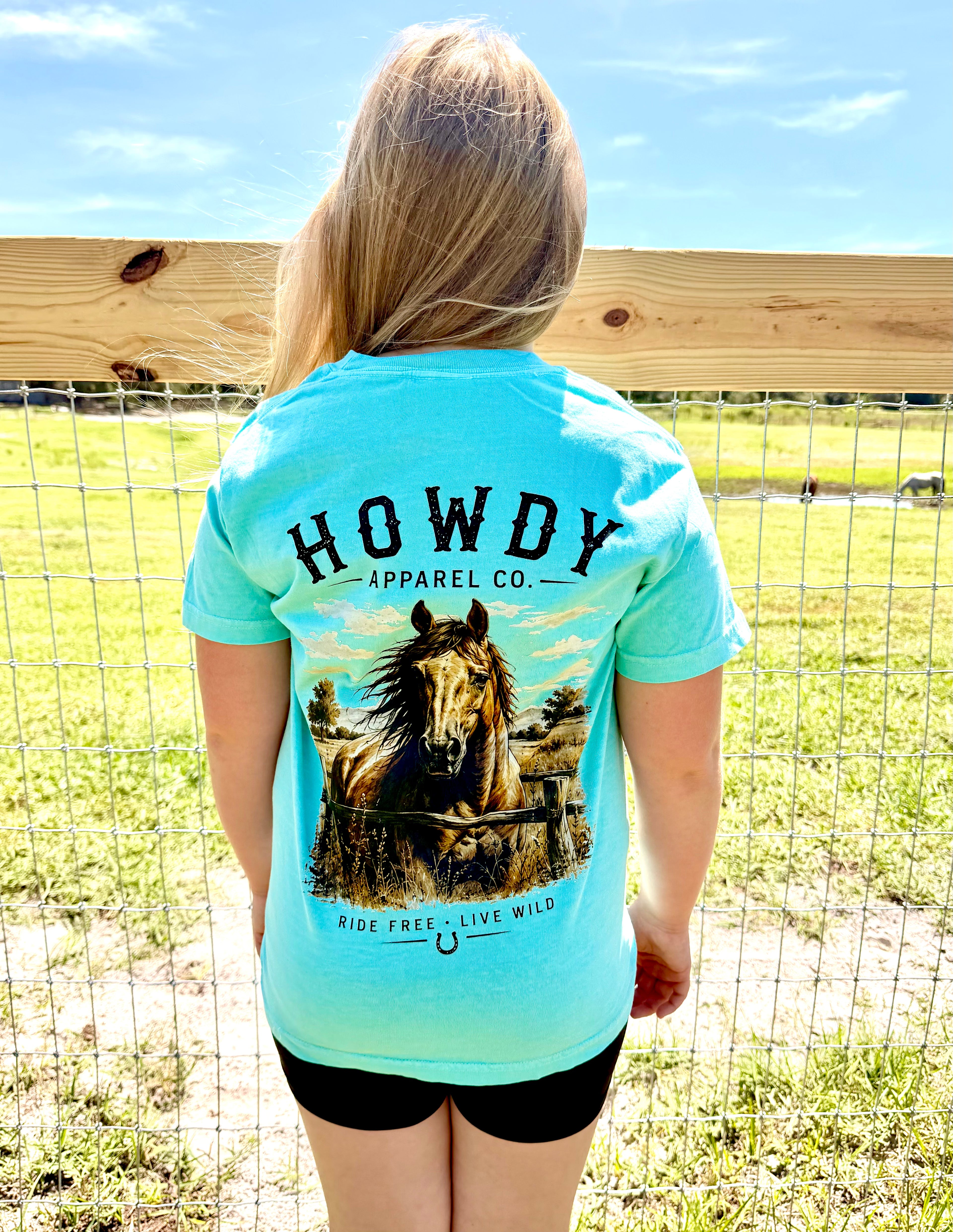 YOUTH HOWDY HORSE SHIRT