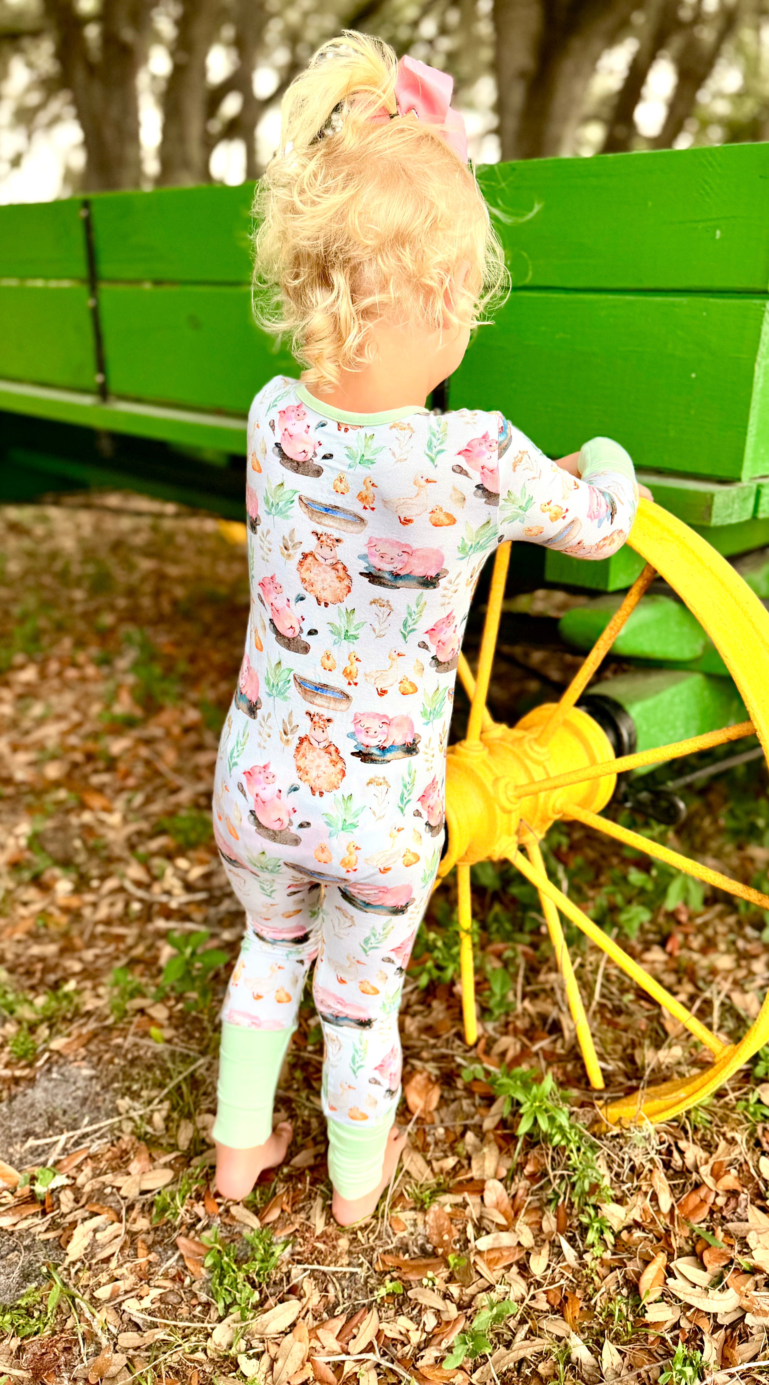 FARM YARD POSH TOT BAMBOO PJl