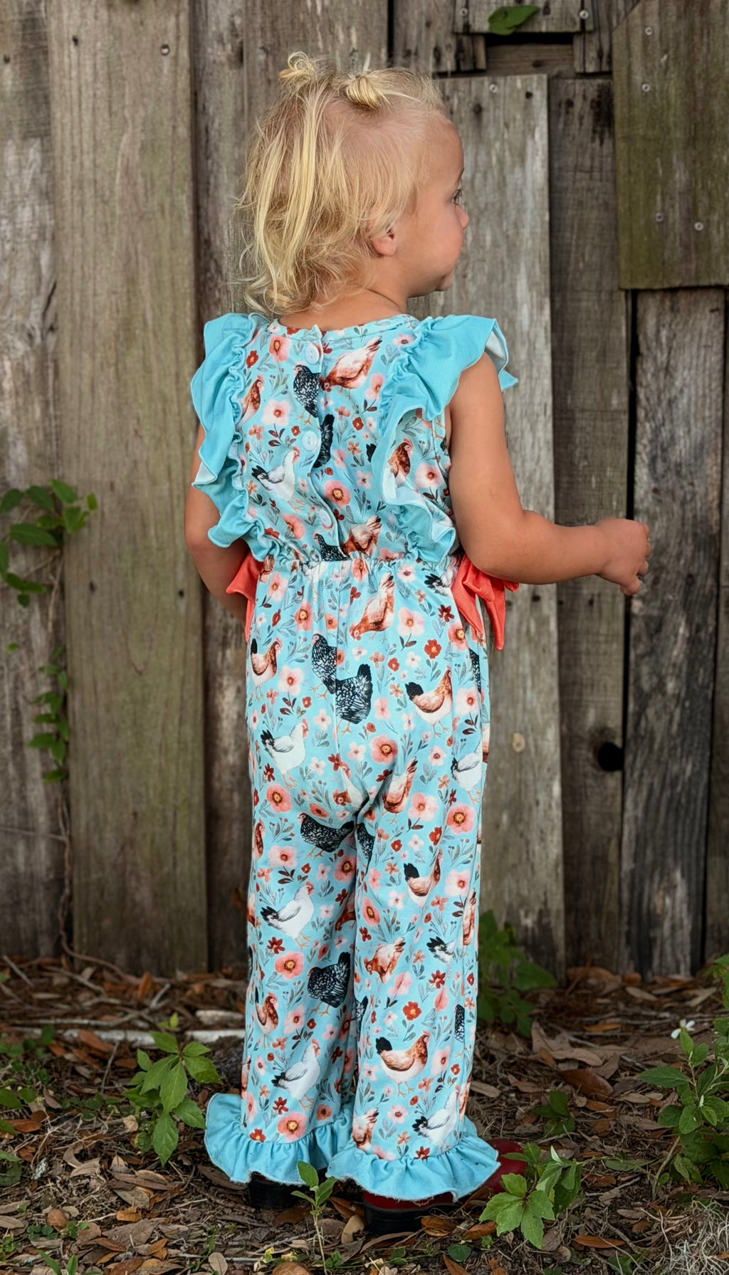 KIDS CHICKEN ROMPER