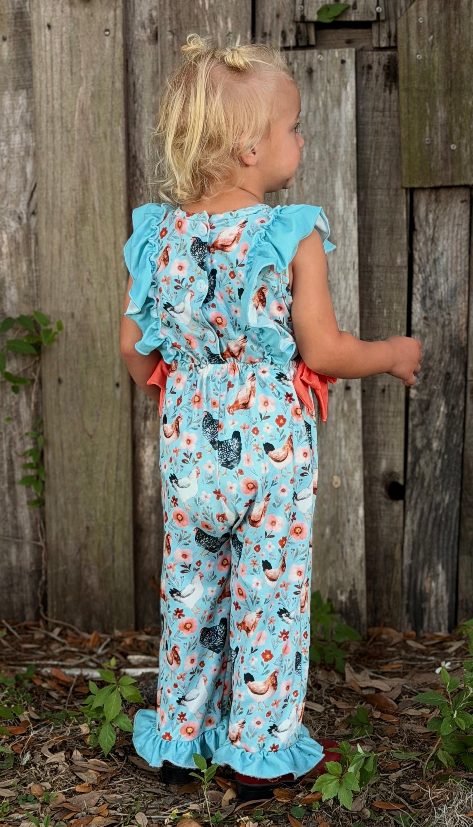 KIDS CHICKEN ROMPER