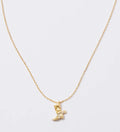 GOLD DIPPED COWBOY BOOT SPUR NECKLACE